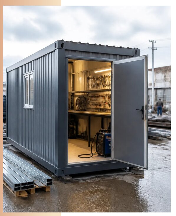 Изготовление и аренда утепленных бытовок-мастерских в Мариинске