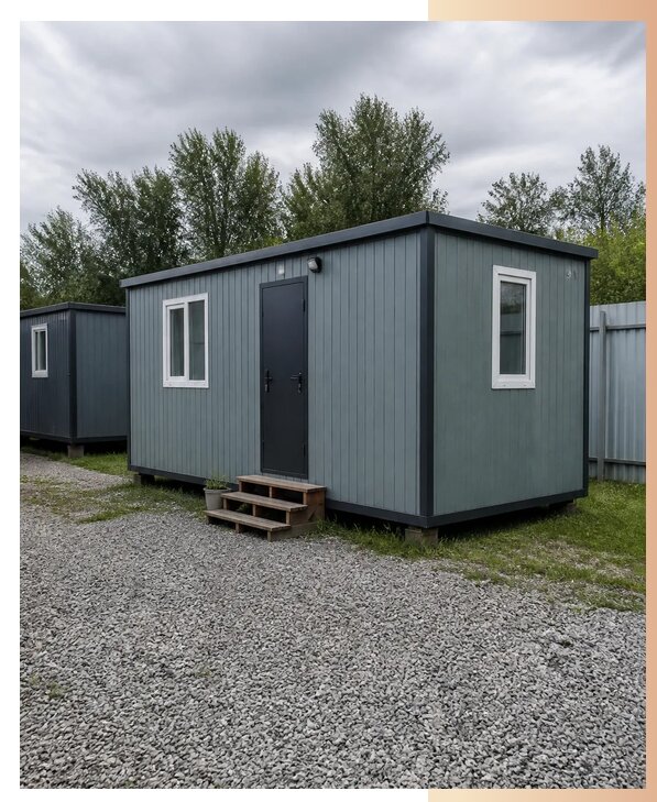 Жилые бытовки для проживания в Мариинске по цене от 152970 р. | БытовкаПрофи-Мрн