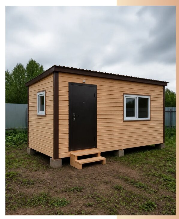 Готовые бытовки для дачи в Мариинске по цене от 122376 р. | БытовкаПрофи-Мрн
